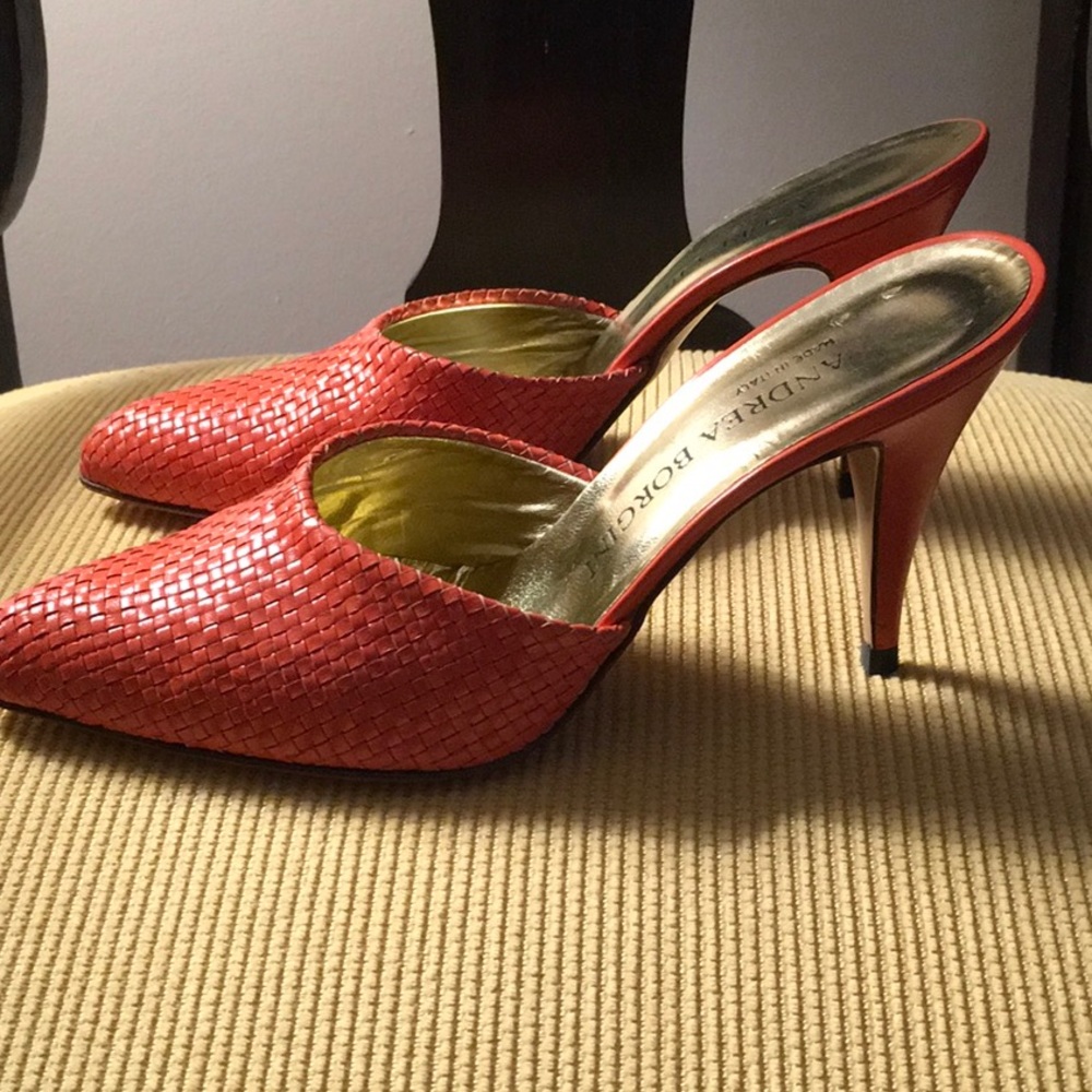 Andrea Borgini mules - never worn